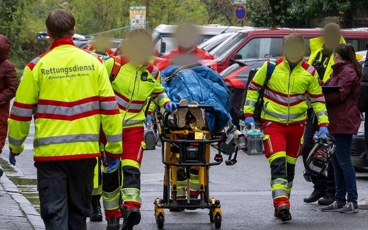 Großeinsatz der Polizei in Witten