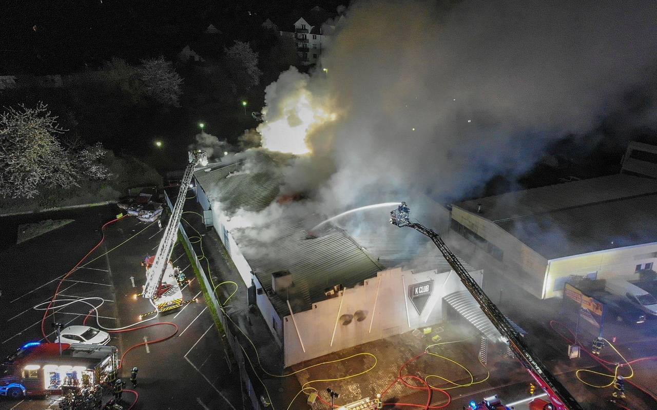 Großbrand in Kehler Disco