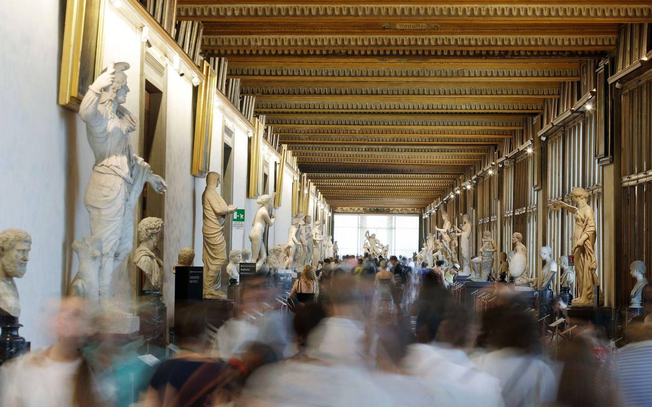 Uffizien-Galerie in Italien