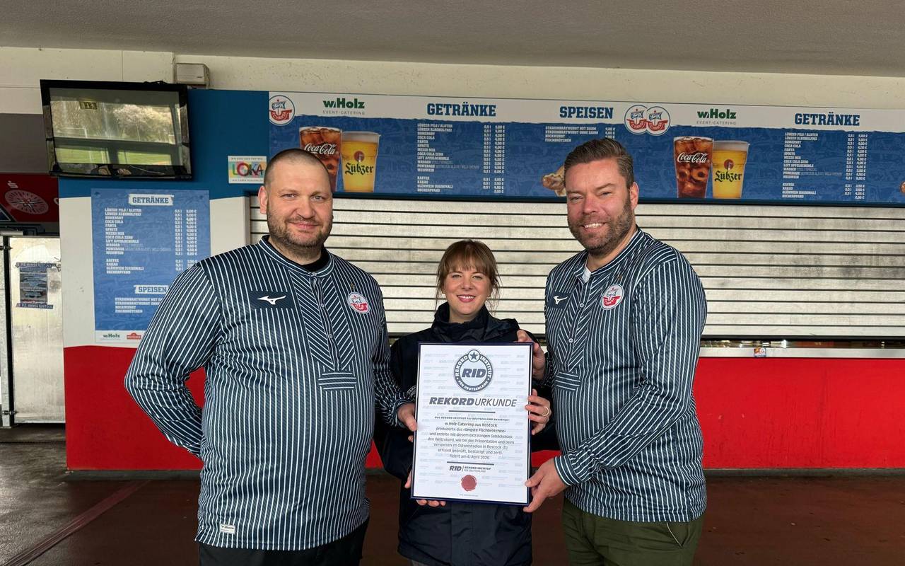 Längstes Fischbrötchen der Welt