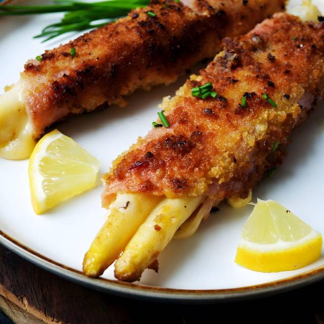 Spargel-Cordon-Bleu