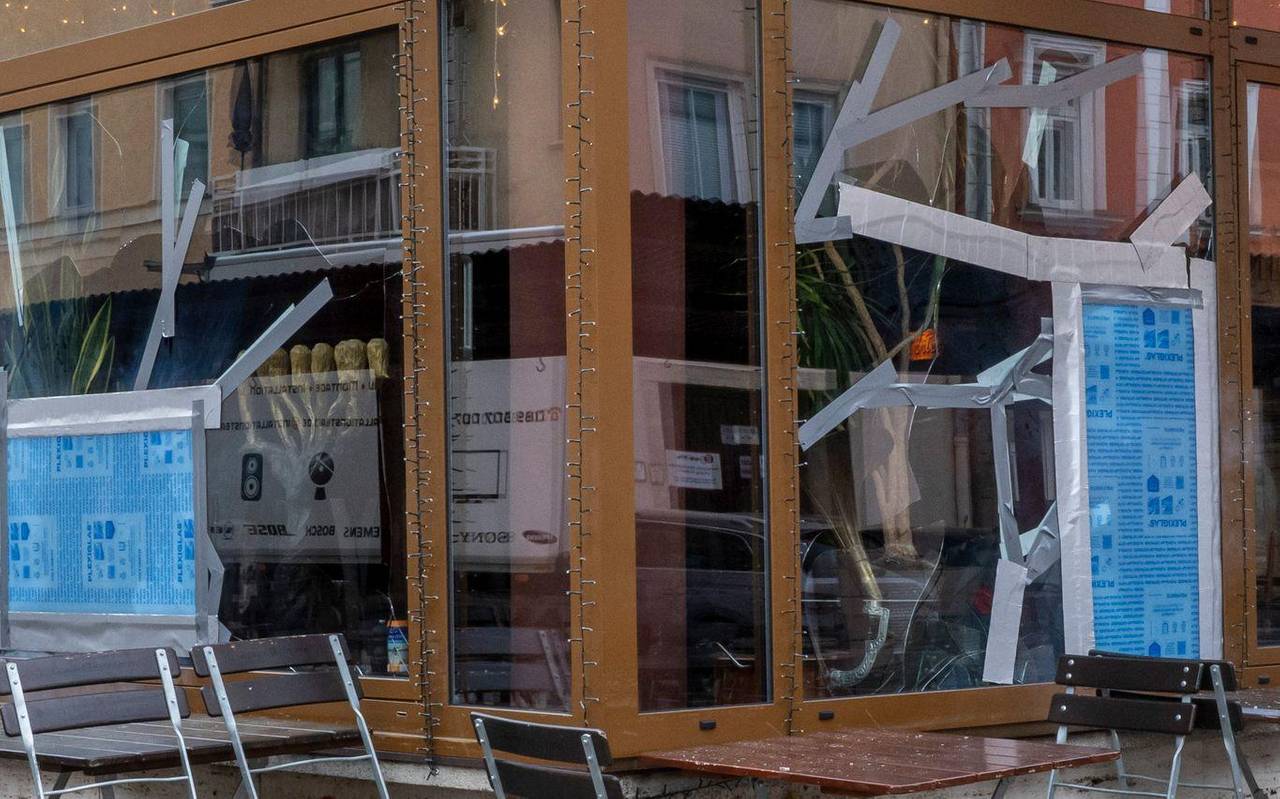 Vorfall an israelischem Restaurant - Fenster beschädigt