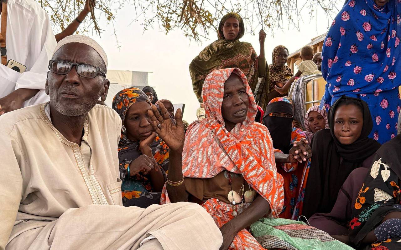 Flüchtlinge aus Darfur im Tschad