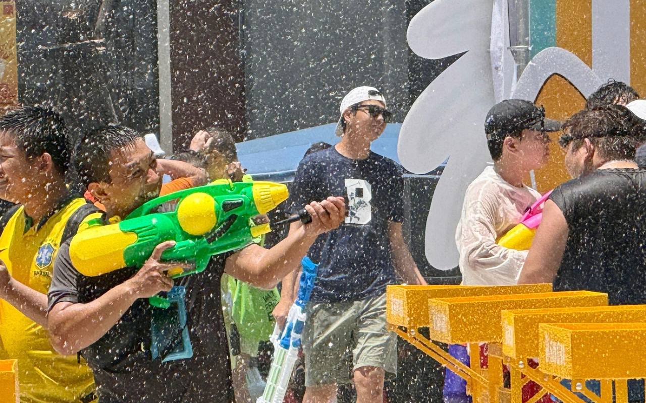 Neujahrsfest Songkran in Thailand