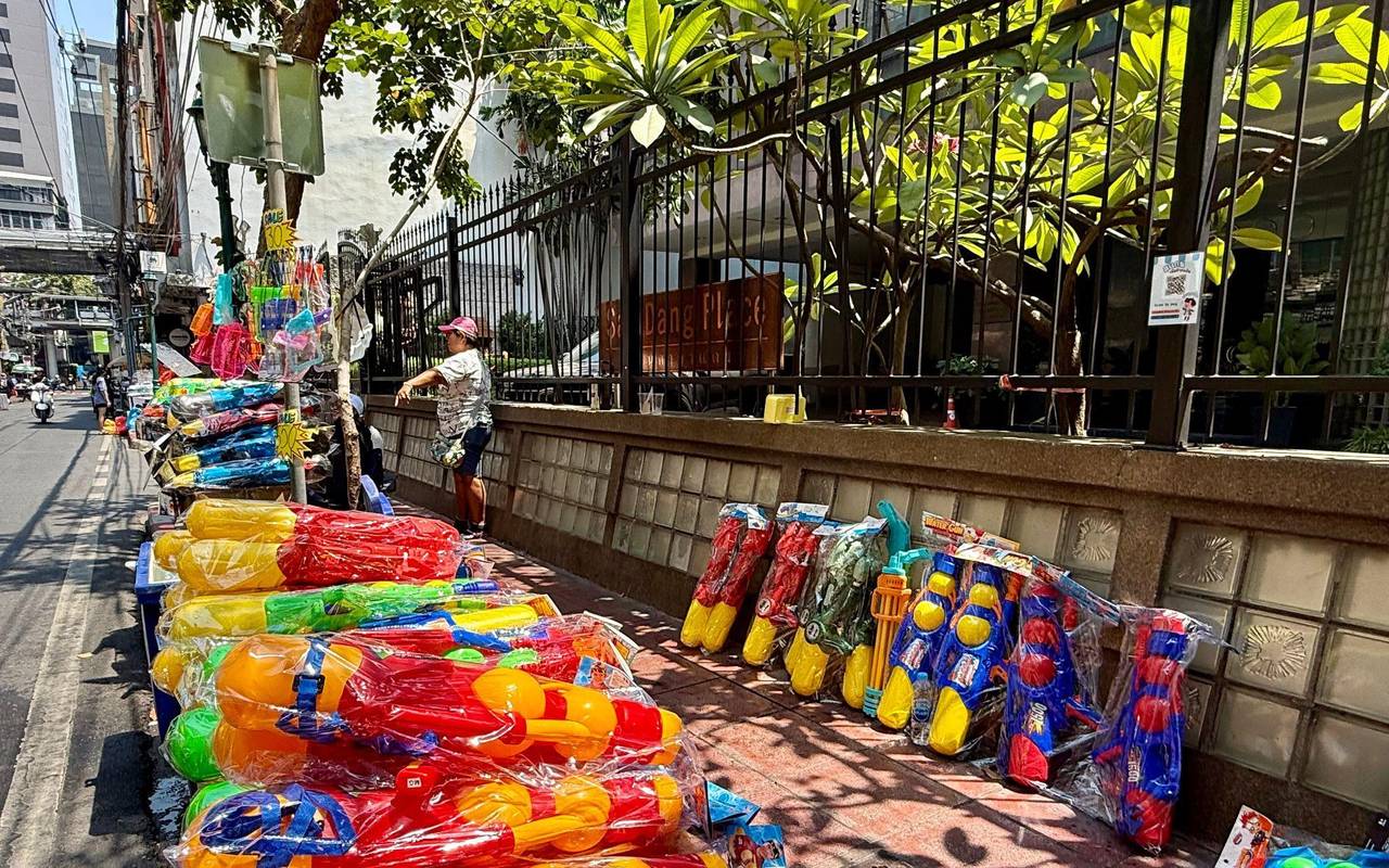 Neujahrsfest Songkran in Thailand