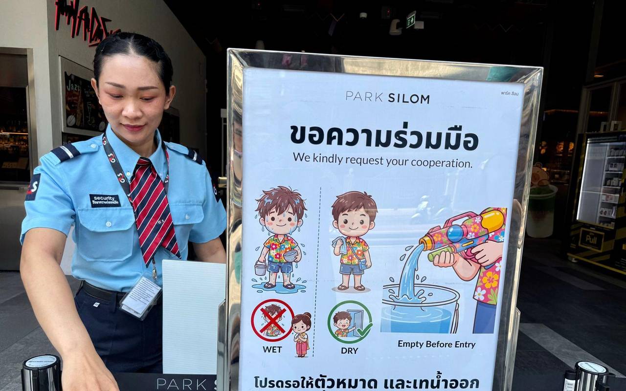 Neujahrsfest Songkran in Thailand