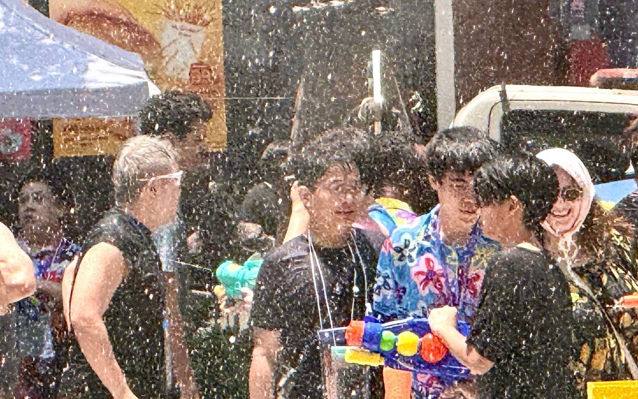 Neujahrsfest Songkran in Thailand