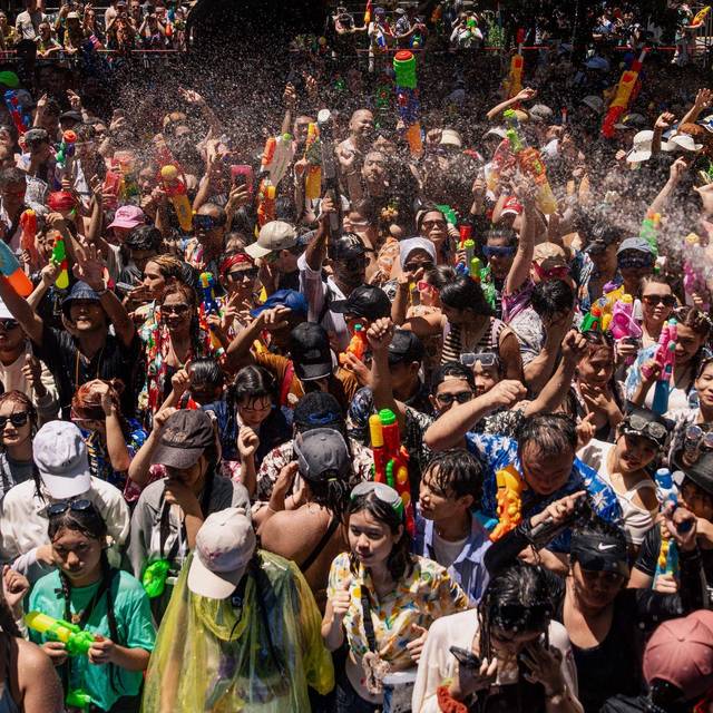 Neujahrsfest Songkran in Thailand