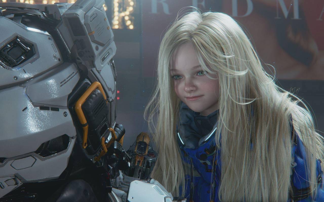 Screenshot vom Spiel «Pragmata»