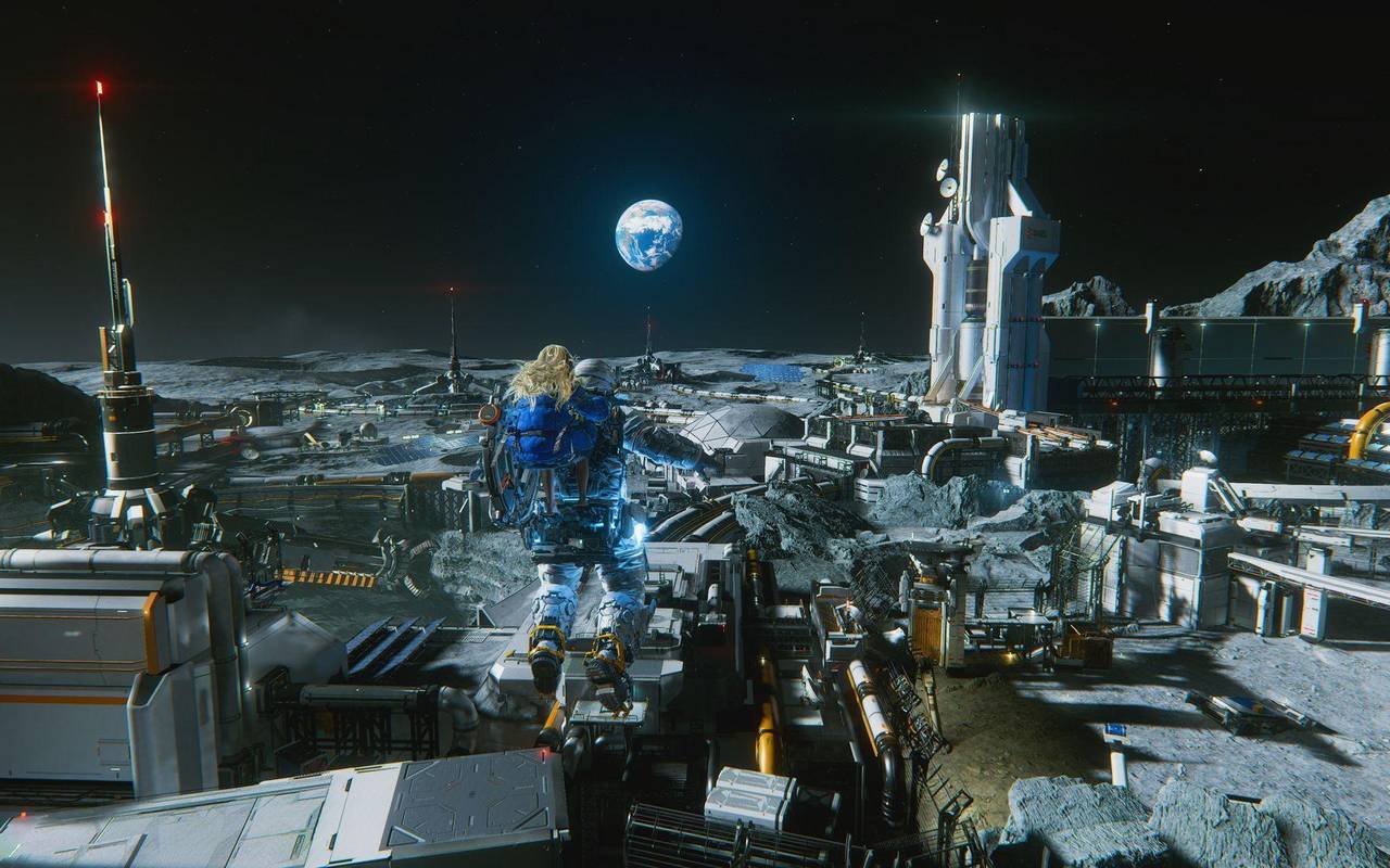 Screenshot vom Spiel «Pragmata»