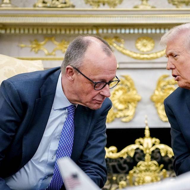 US-Präsident Trump und Bundeskanzler Merz