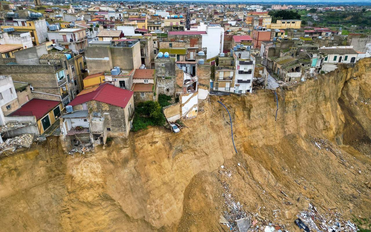 Erdrutsch in Sizilien