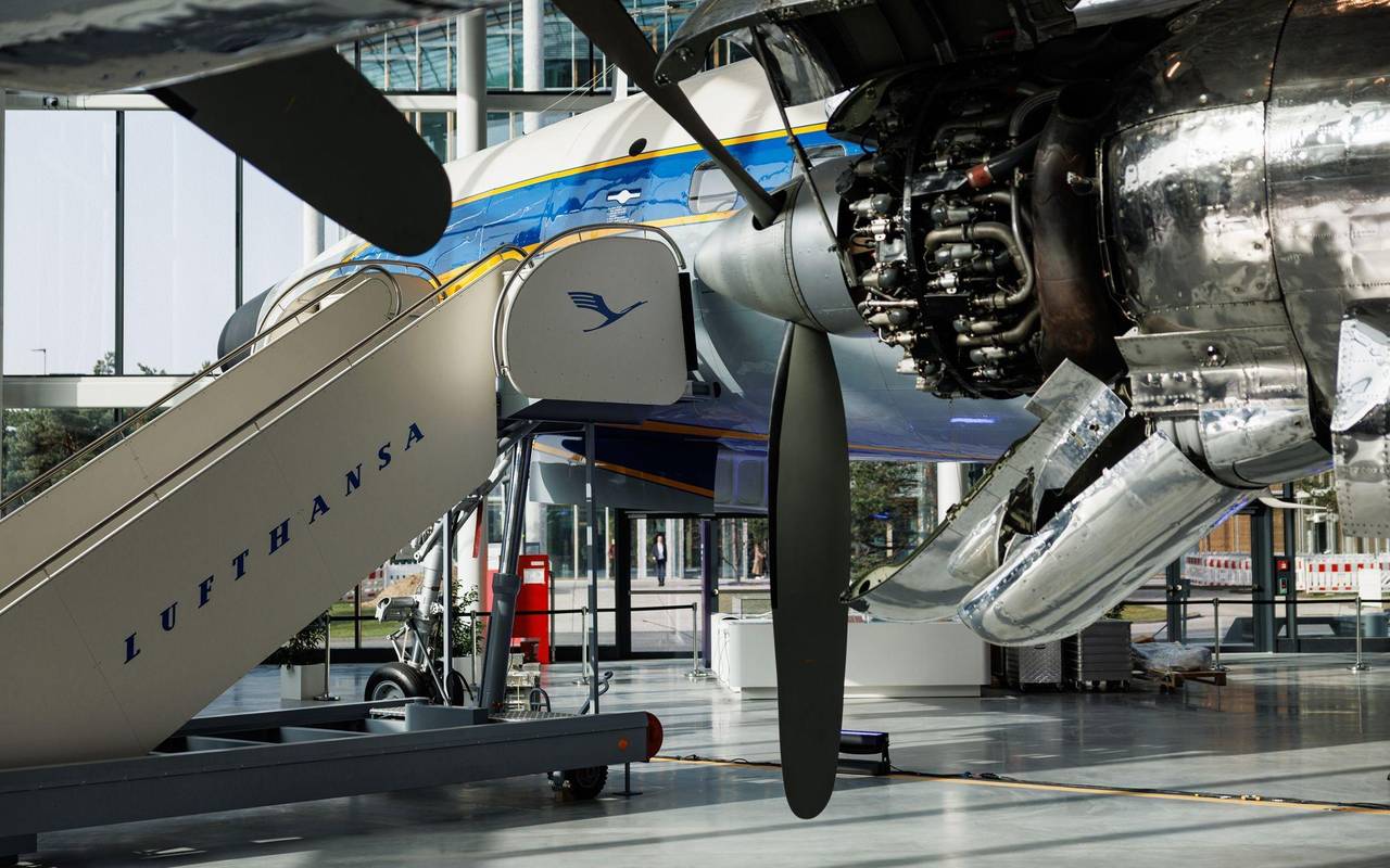 Lufthansas neues Besucherzentrum.