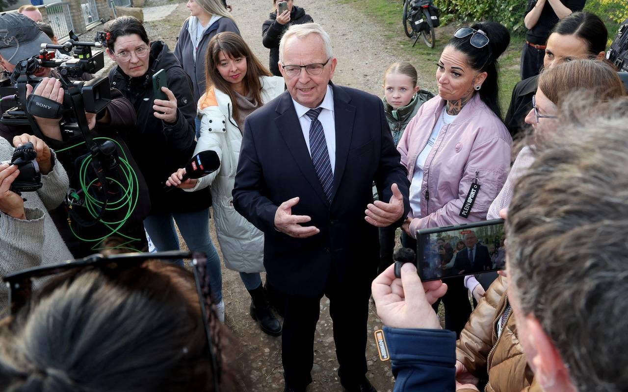Buckelwal liegt in Wismarer Bucht