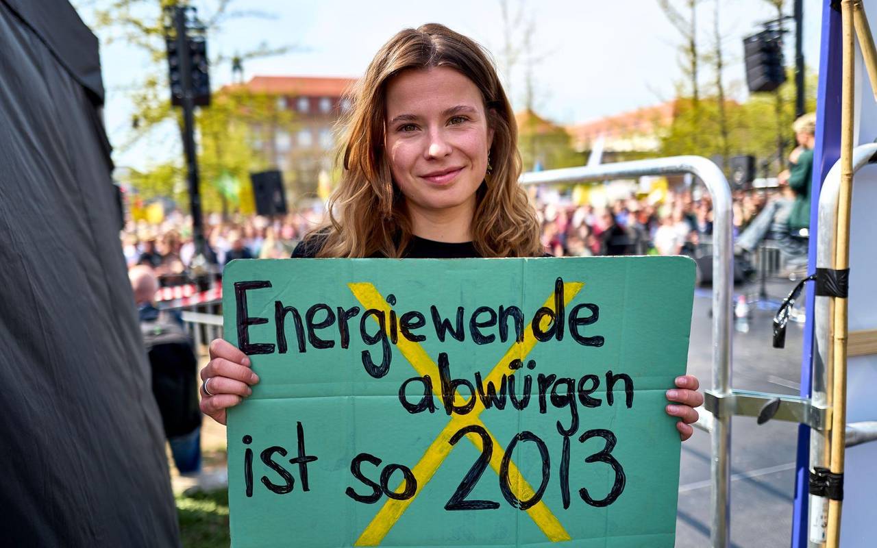 Demo für die Energiewende und gegen «fossile Lobbypolitik»