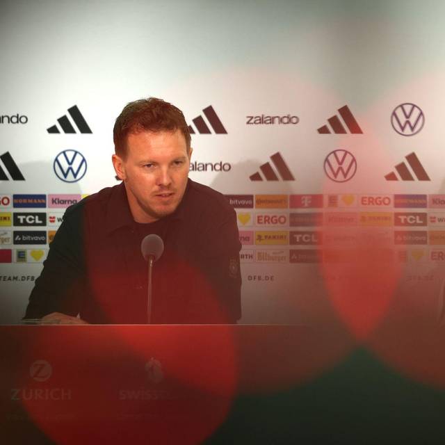 Julian Nagelsmann und Serge Gnabry