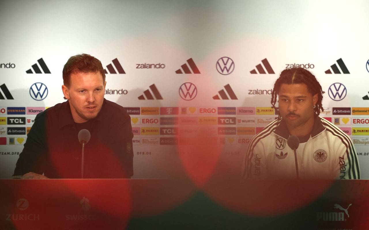 Julian Nagelsmann und Serge Gnabry