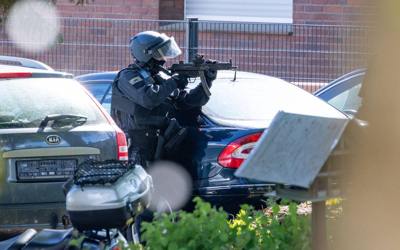 Polizeieinsatz in Moers