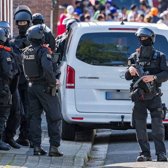 Polizeieinsatz in Moers