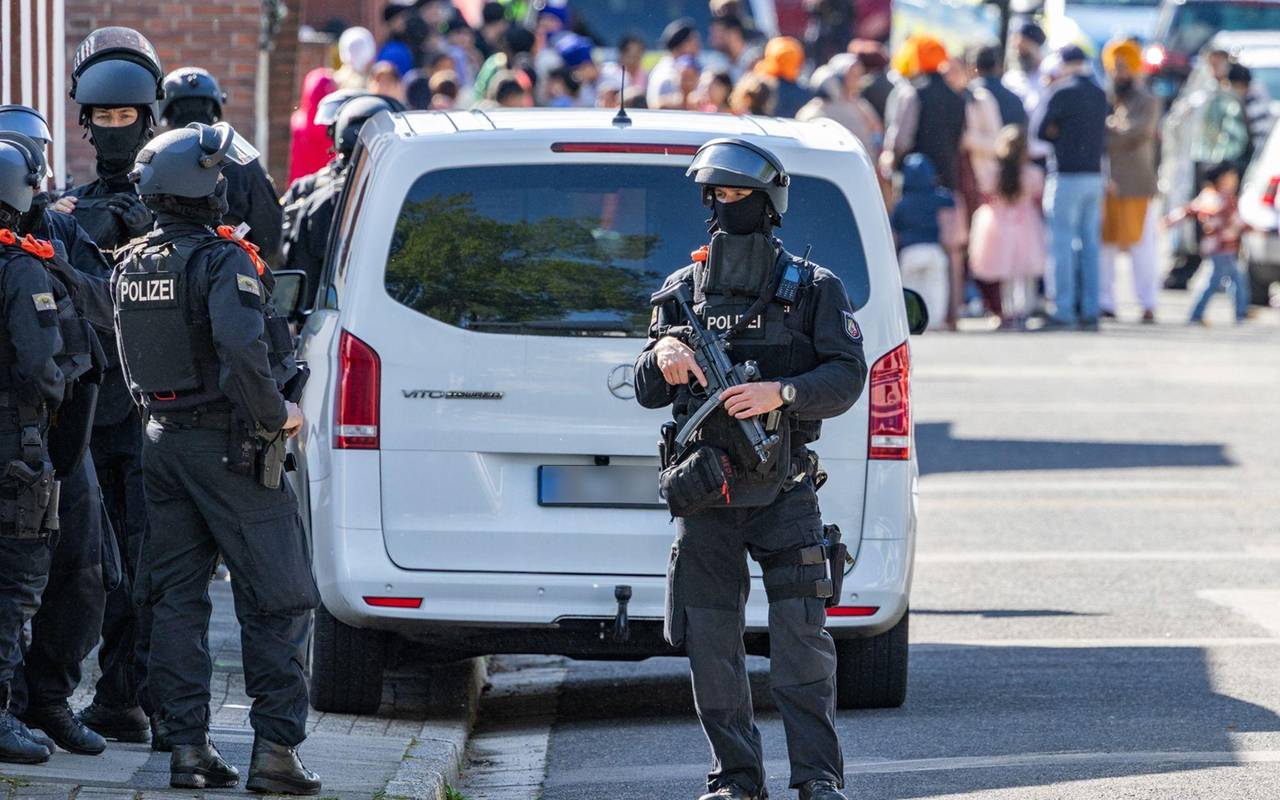 Polizeieinsatz in Moers