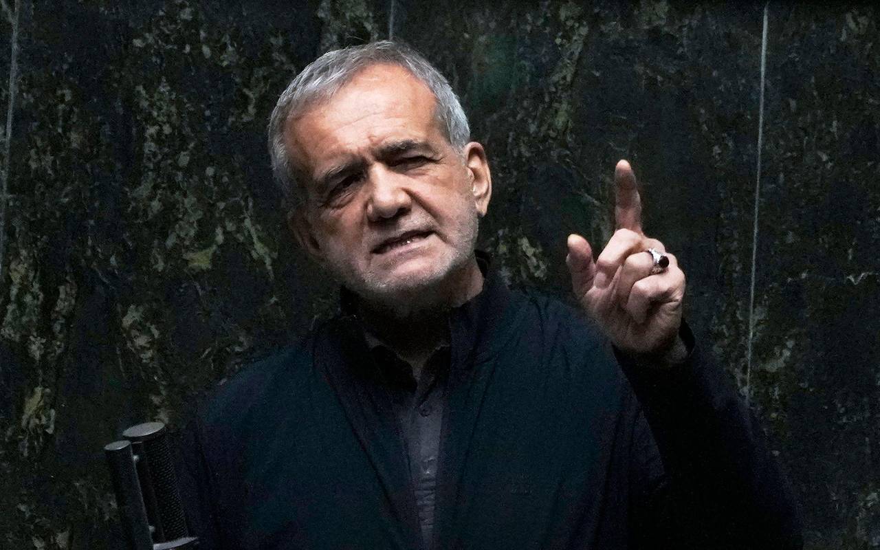 Irans Präsident Peseschkian