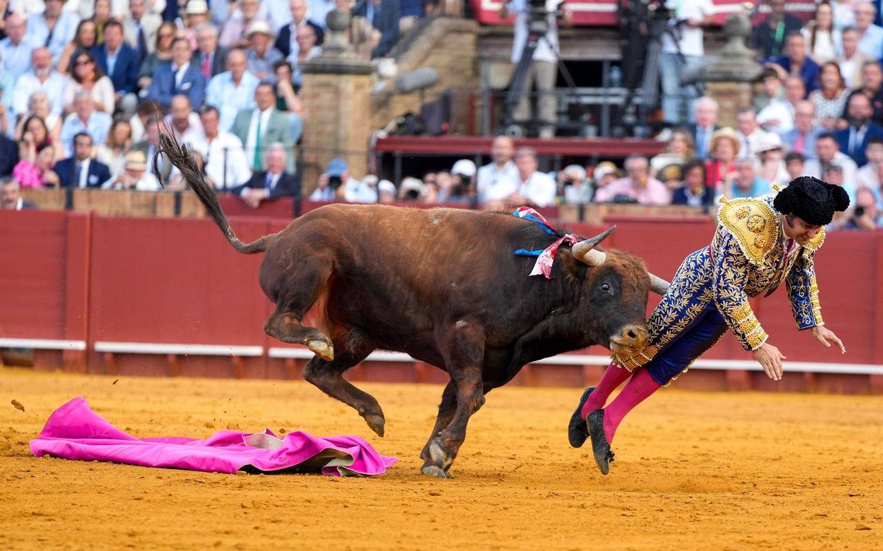 Stierkampf in der Maestranza in Sevilla