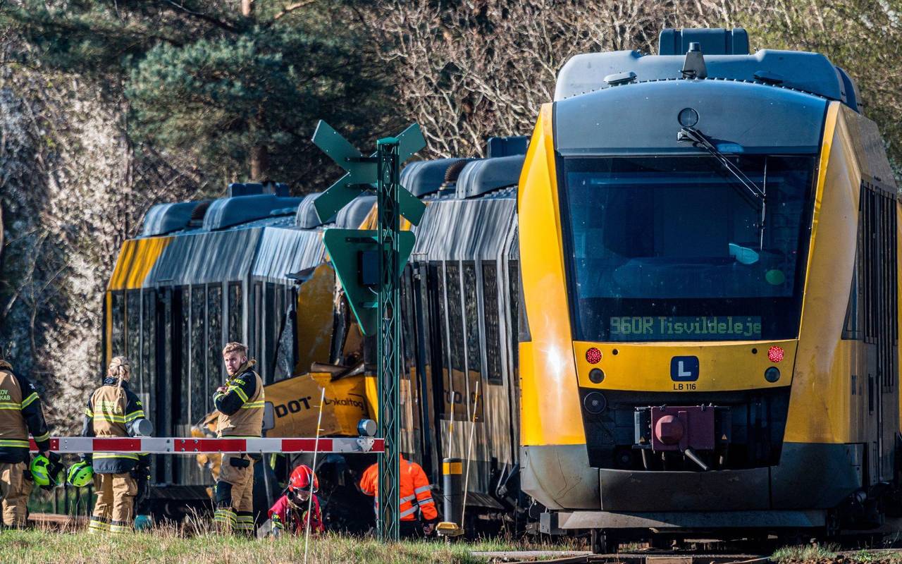 Zugunglück in Dänemark