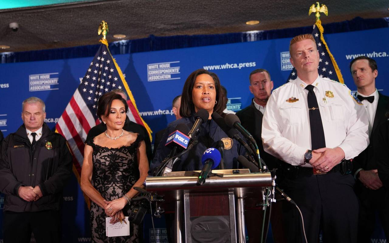 Schüsse bei Dinner mit Trump