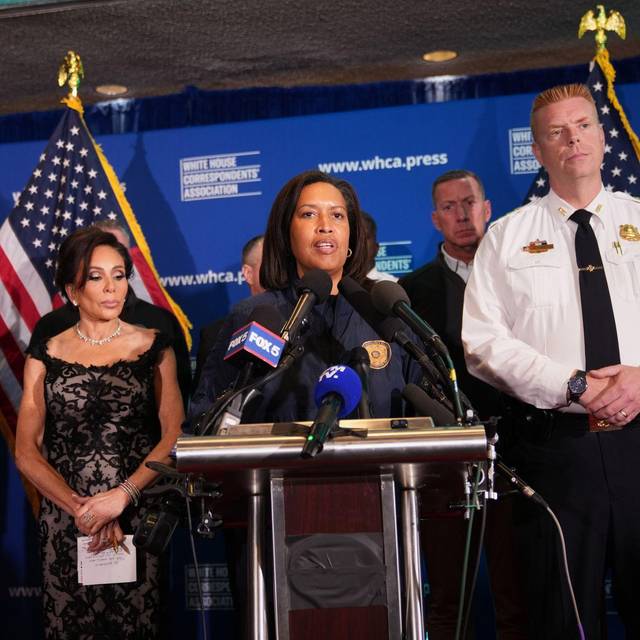 Schüsse bei Dinner mit Trump