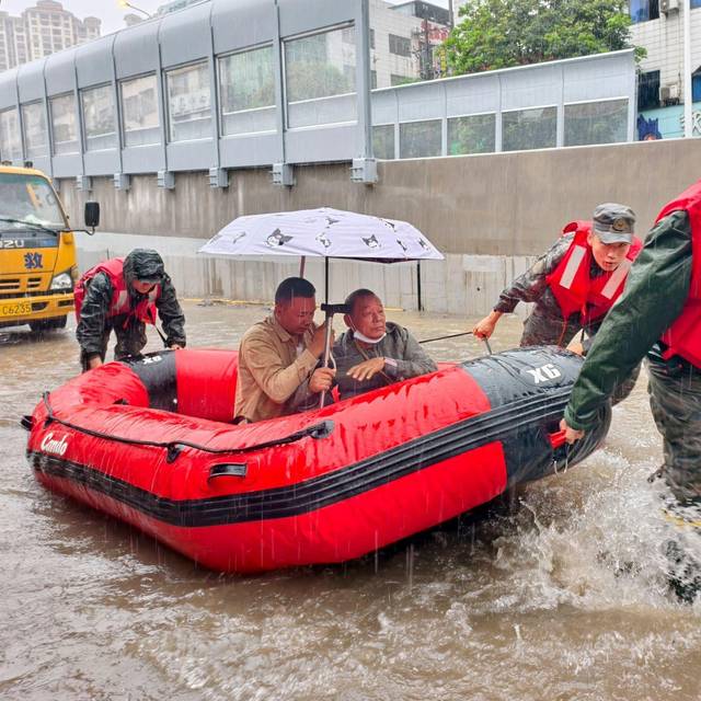 Überschwemmungen in China