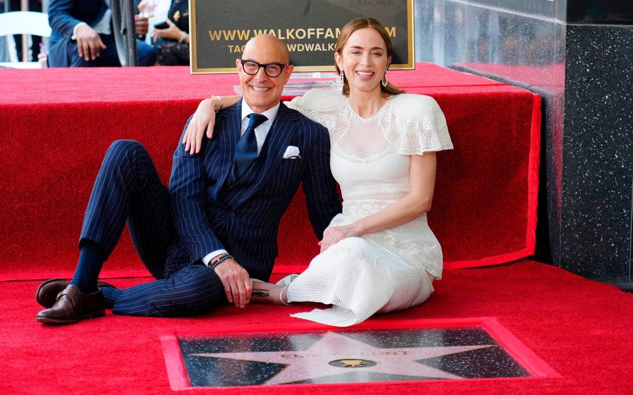 Stern auf «Walk of Fame» für Blunt und Tucci