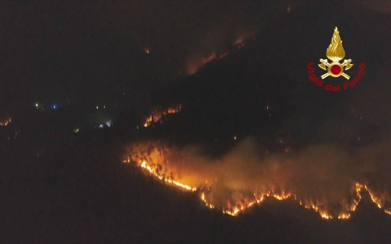 Waldbrand in der Toskana
