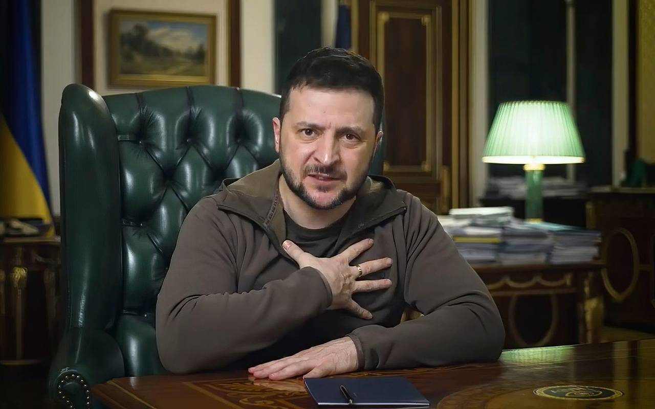 Ukraine-Krieg - Präsident Selenskyj