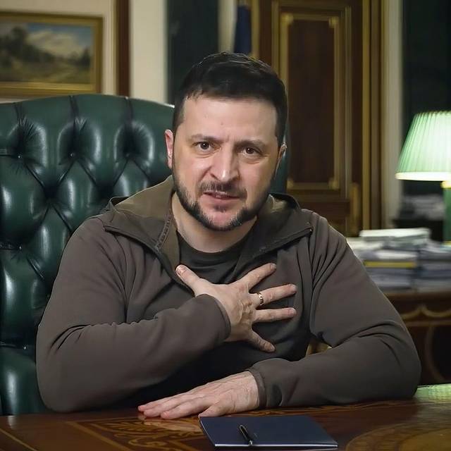 Ukraine-Krieg - Präsident Selenskyj