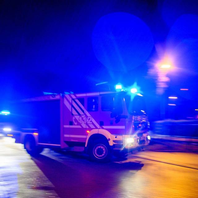 Illustration - Feuerwehr im Einsatz