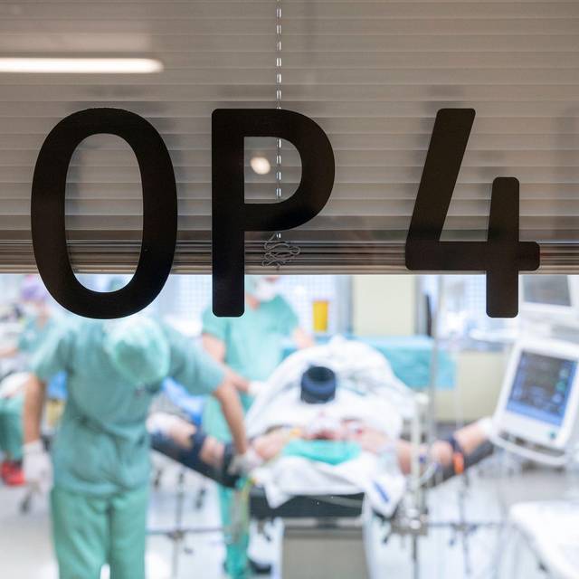 Operation im Krankenhaus