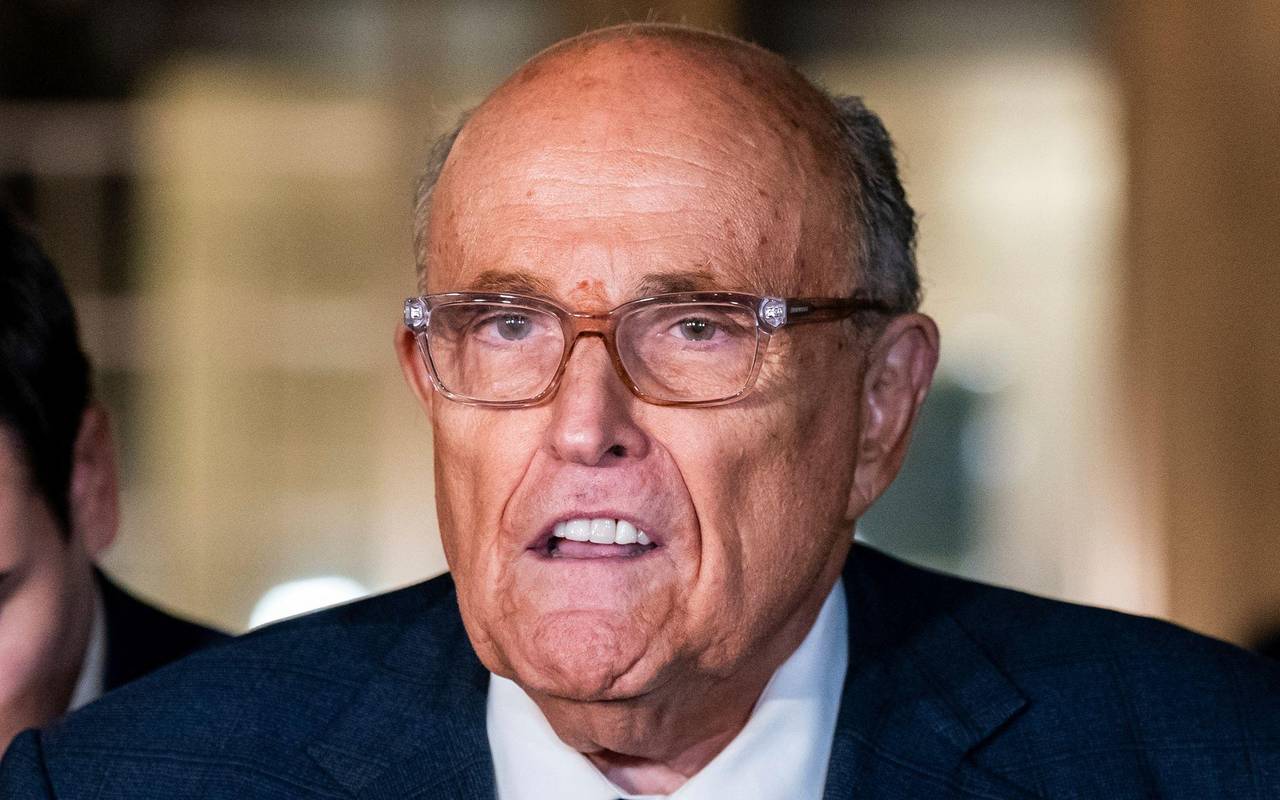 Giuliani vor dem Bundesgericht in Manhattan