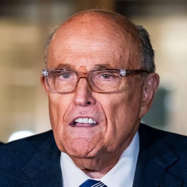 Giuliani vor dem Bundesgericht in Manhattan
