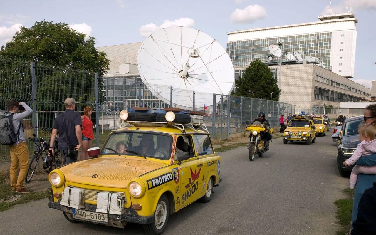 Das Sendezentrum des tschechischen Fernsehens CT