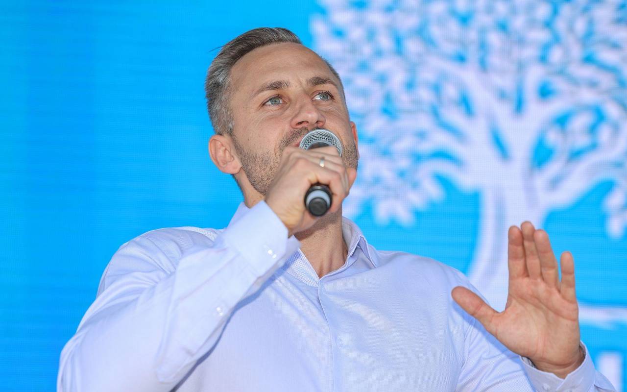 AfD Spitzenkandidat Siegmund auf Fest
