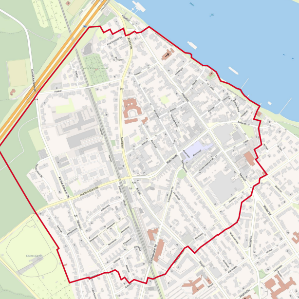 Offizielle Evakuierungskarte