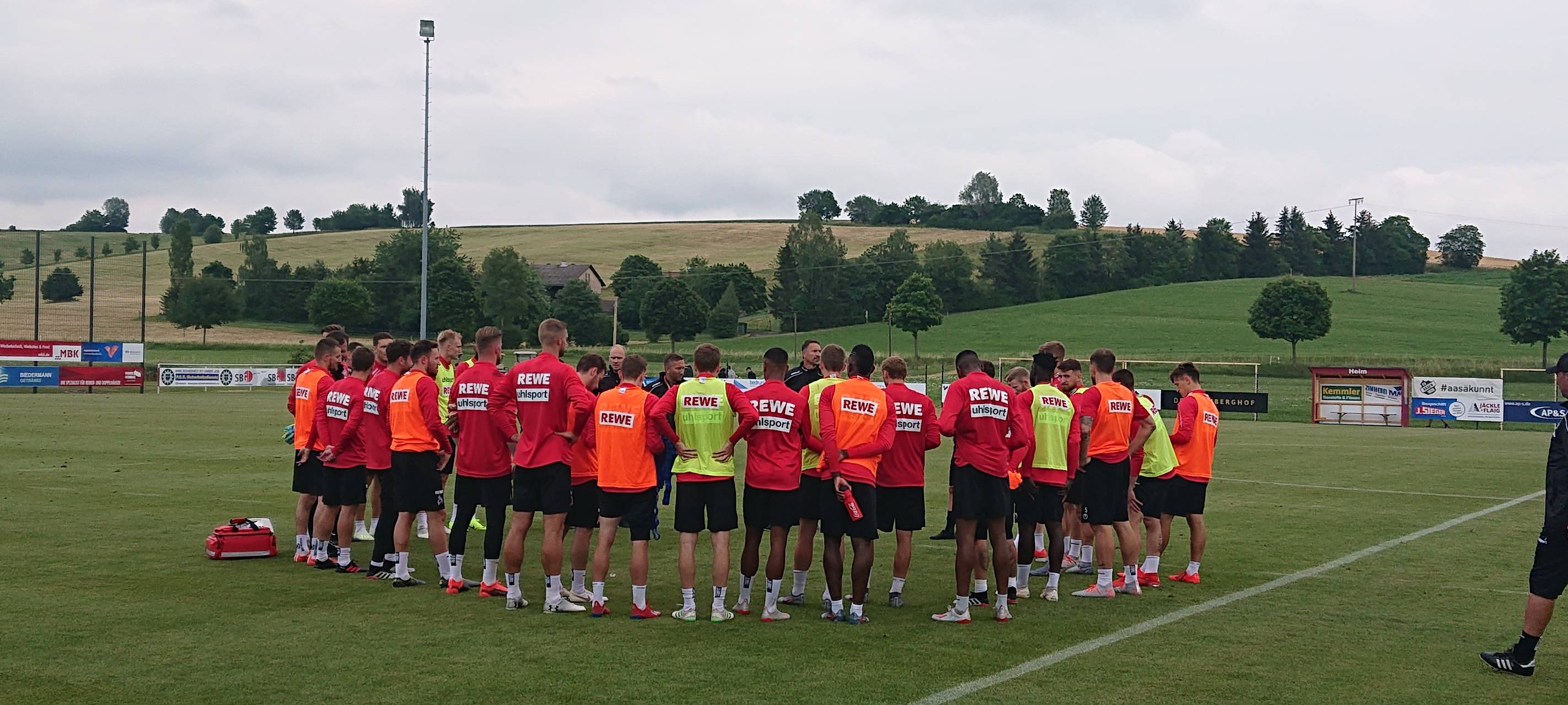 Generalprobe des 1. FC Köln in Southhampton