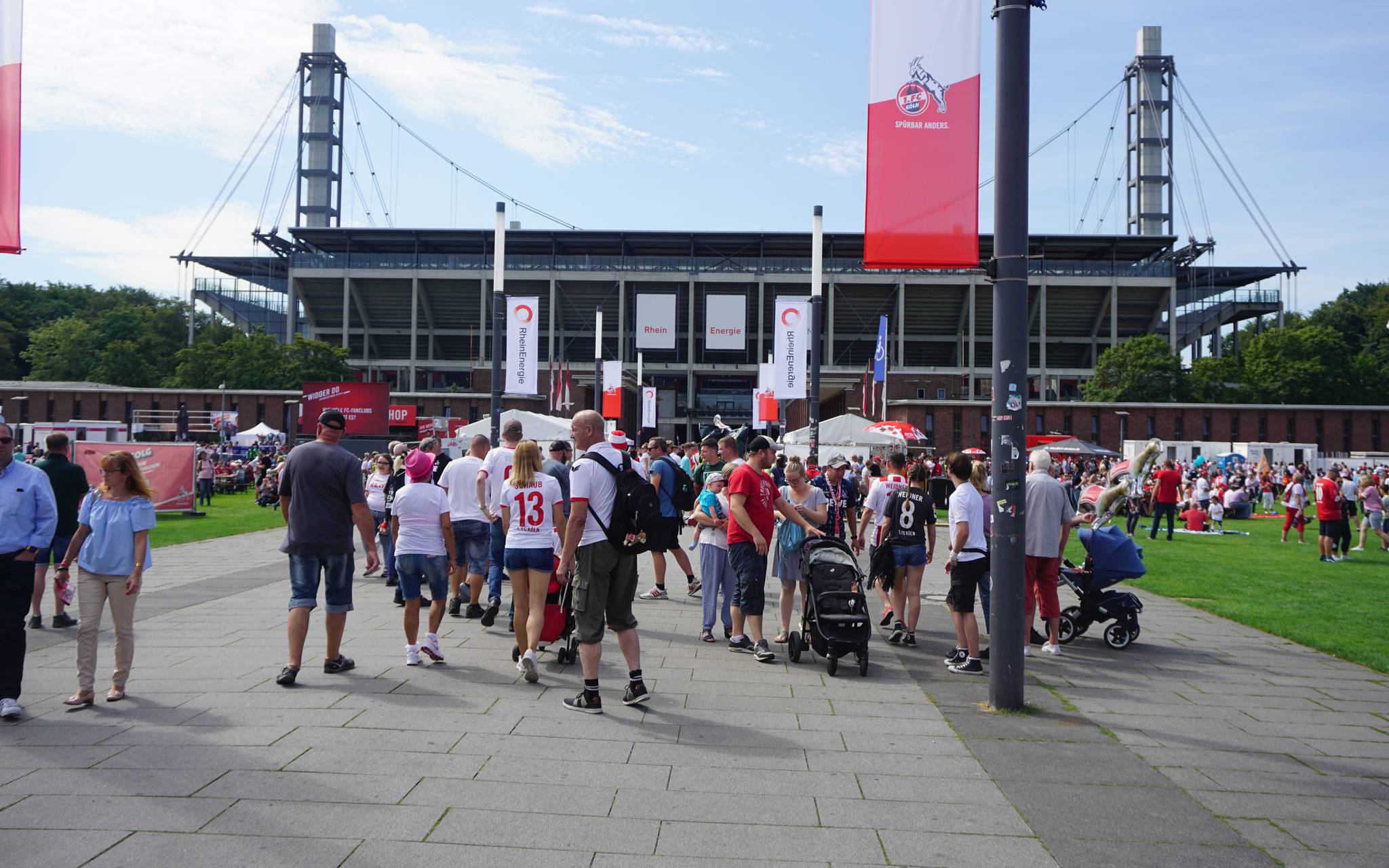 Familienfest vorm Pokalfinale mit schwierigen