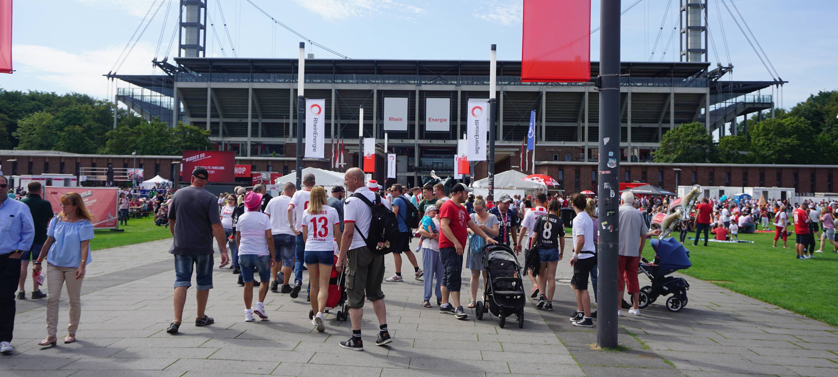 Familienfest vorm Pokalfinale mit schwierigen