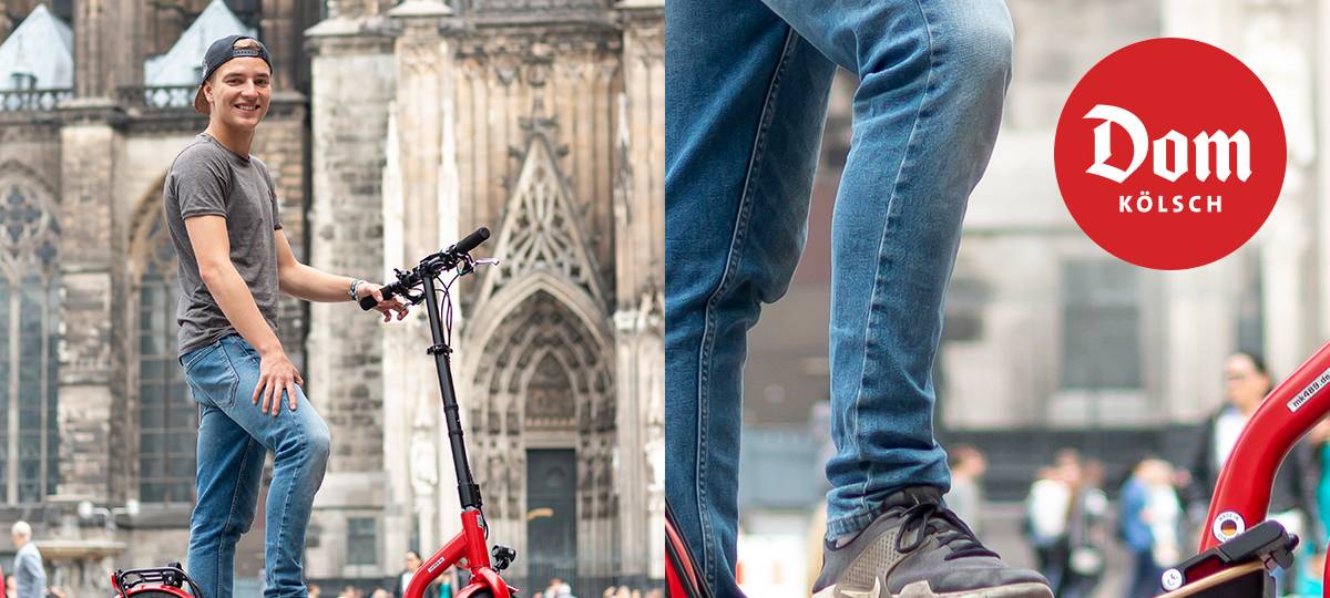 Modern, mobil, innovativ: Dom Kölsch verlost zwei exklusive E-Scooter