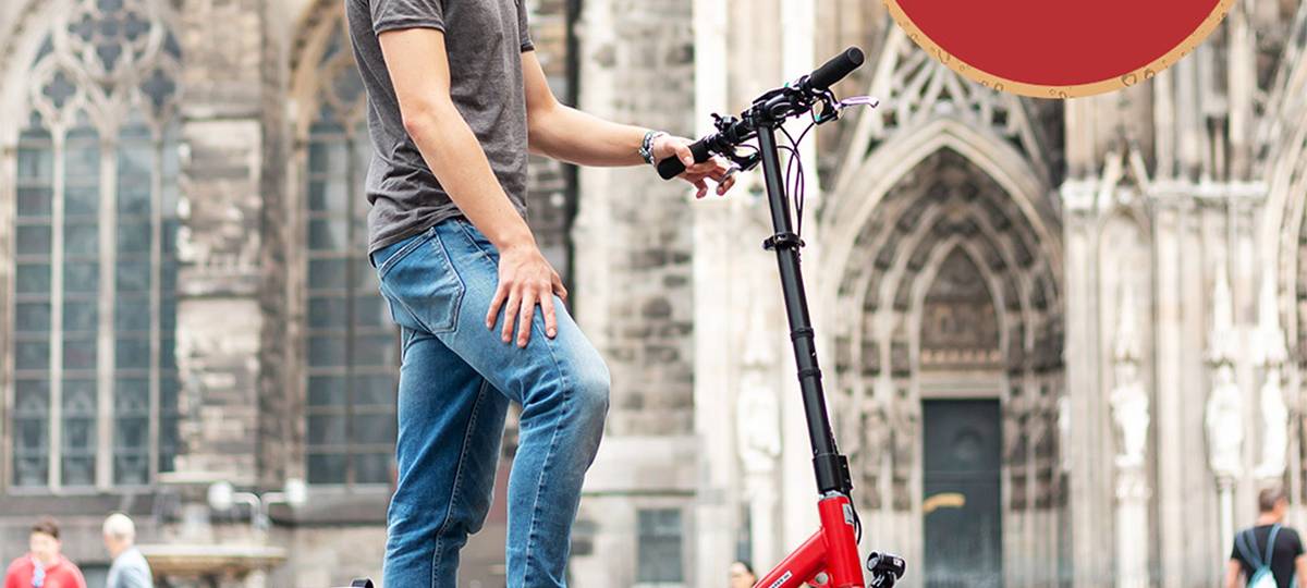 Modern, mobil, innovativ: Dom Kölsch verlost zwei exklusive E-Scooter