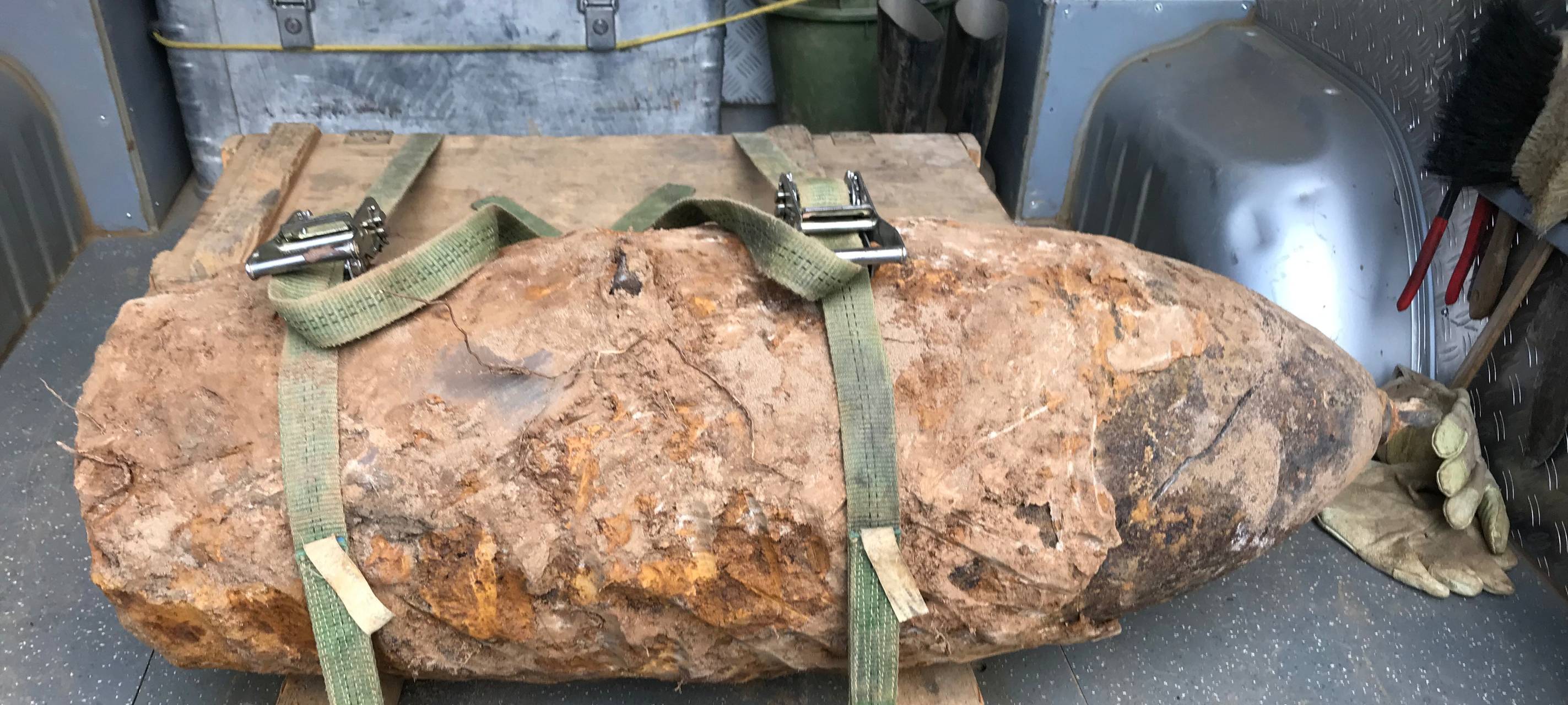Reibungslose Entschärfung von 10-Zentner-Bombe