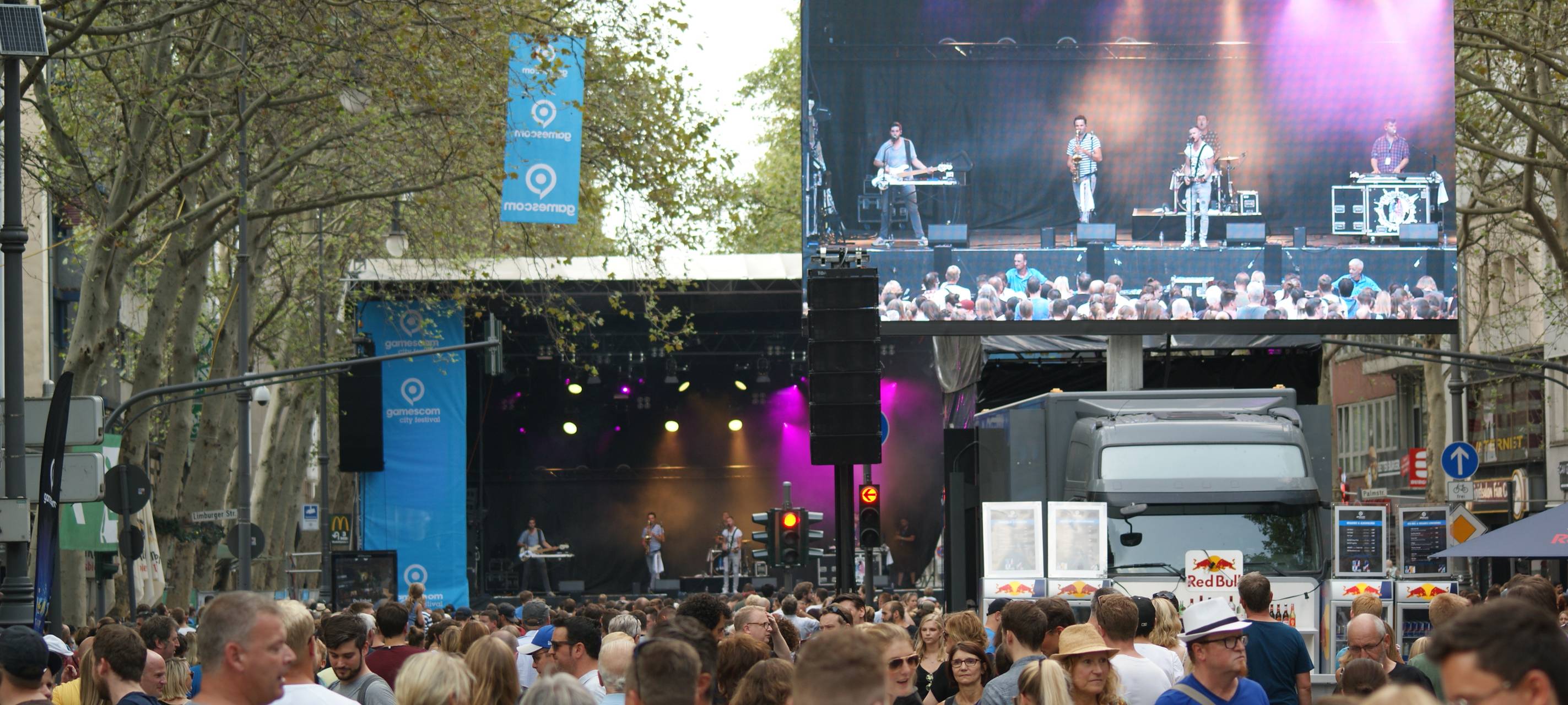 Gamescom City Festival am Hohenzollernring