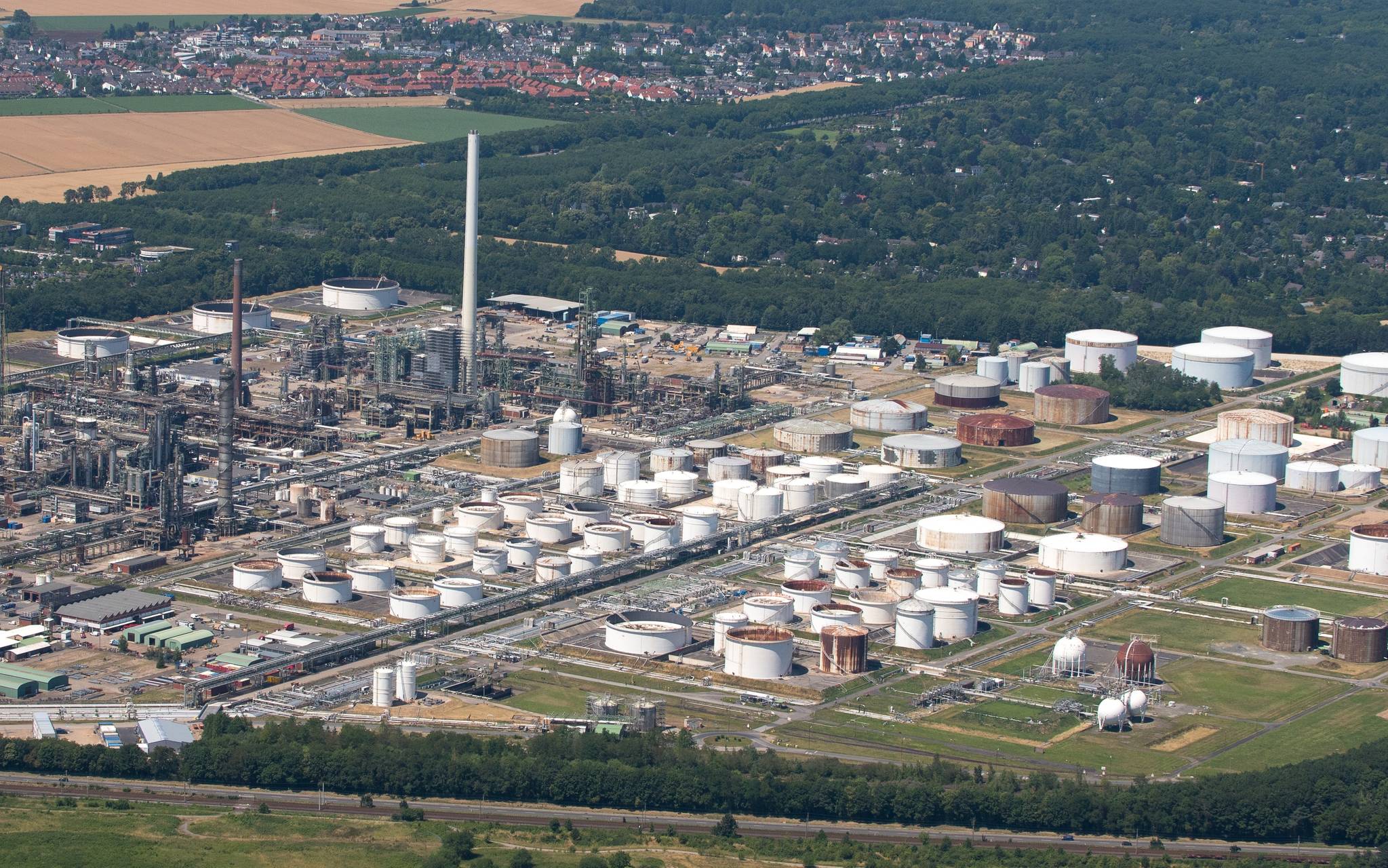 Geruchsbelästigung rund um die Shell-Raffinerie in Godorf