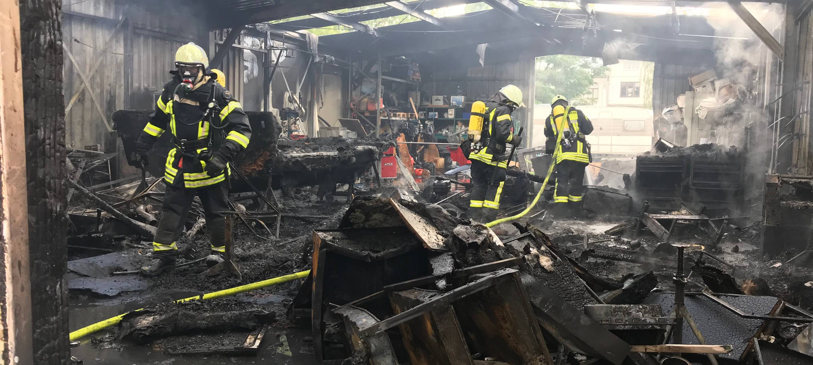 Feuerwehreinsatz in Mülheim beendet